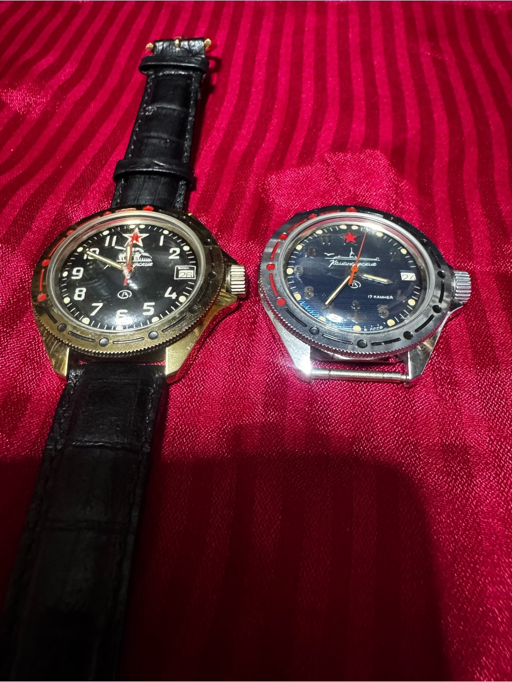 Vintage Vostok komandirskie watches